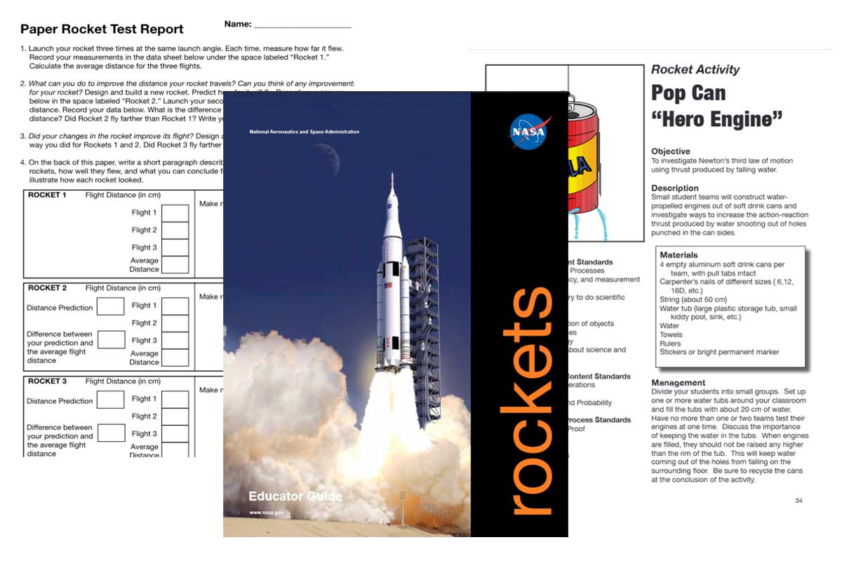 NASA Rockets Educator Guide ~ Free