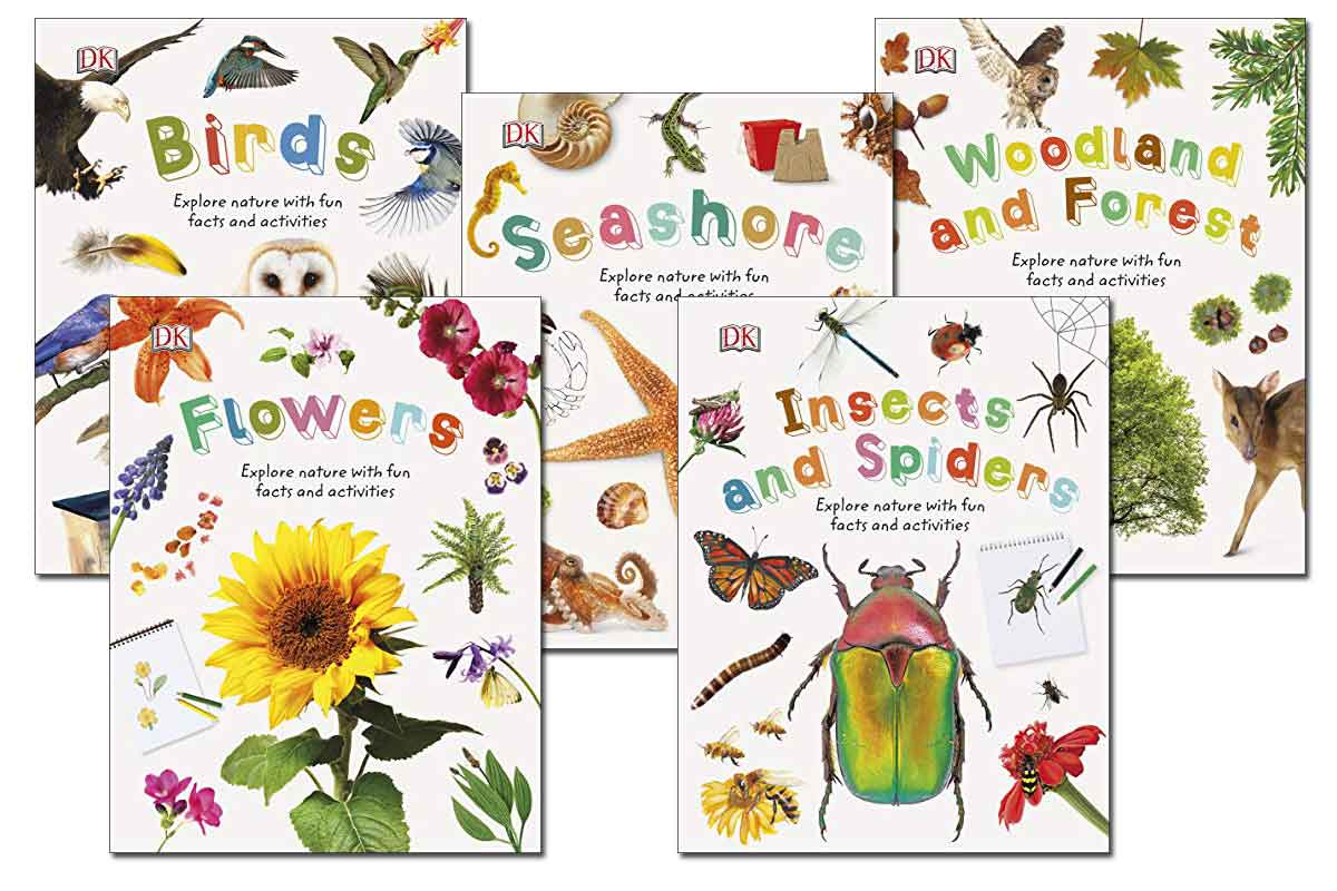 6 Colorful DK Nature Books