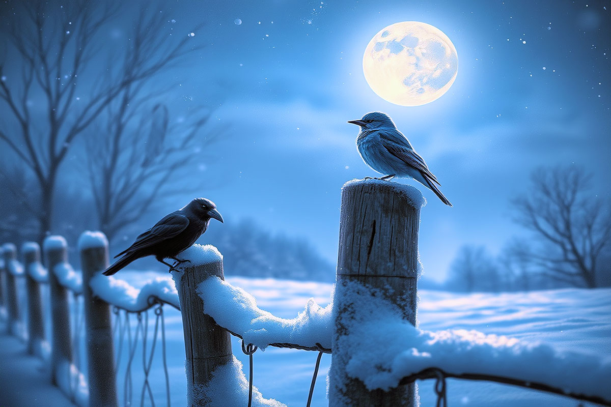 Frost, Robert: “The Last Word of a Bluebird”