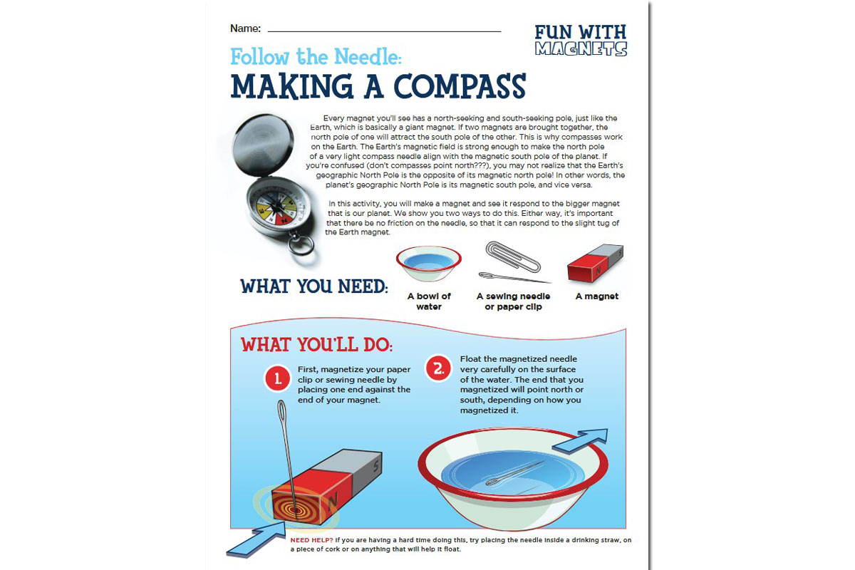 Summer Fun Activity: Make a Compass
